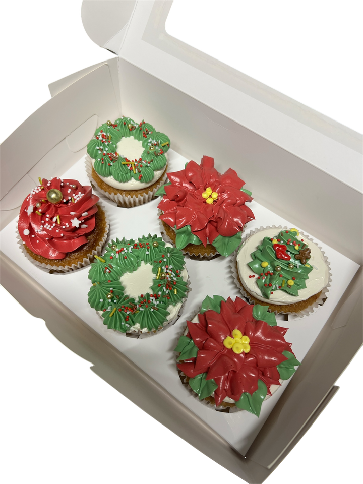 Limited Edition Christmas Cupcakes 6er Box